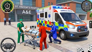 Ambulance City Rescue Simulator 3D Game - 911 Us Emergency Android GamePlay - Traffic Break screenshot 4
