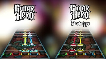 Guitar Hero 1 Prototype - "Fat Lip" Chart Comparison