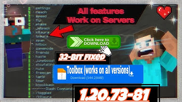 Toolbox for Minecraft 1.20.81 | 32-Bit working