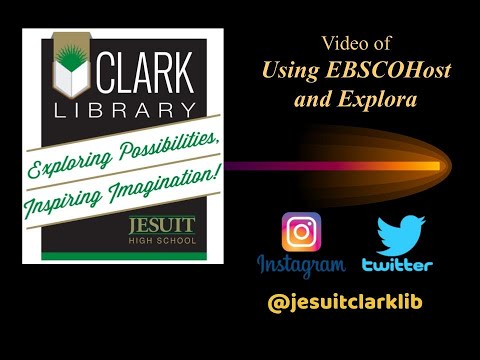 EBSCOHost Explora