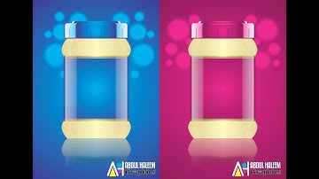 How to make Bottle (Mockup Like Bottle) design In CorelDraw | CorelDRAW Graphics Tutorial Video