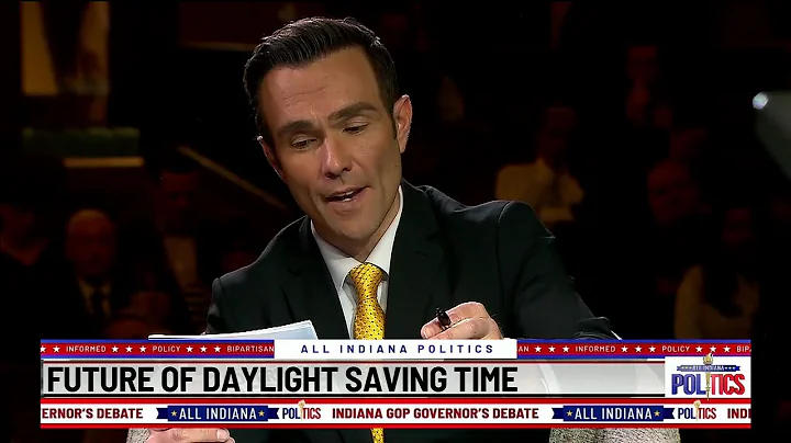 Indiana GOP Governor Debate: Daylight Saving Time Question (2024 March 27)