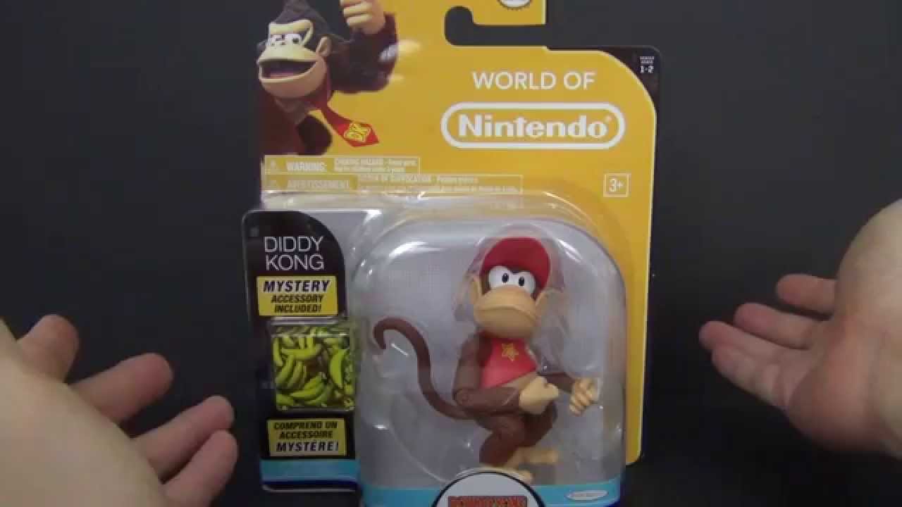 Nintendo Deluxe Diddy Kong Figure Review! YouTube
