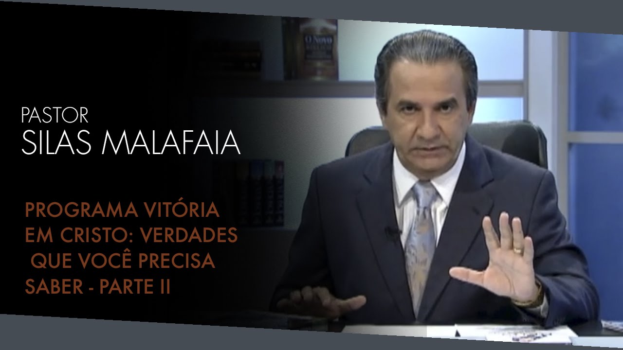 Pastor Silas Malafaia – Programa Vitória em Cristo – 04/04/2015