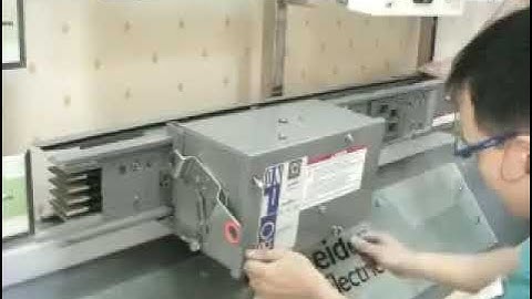 C&S ELECTRIC LTD BUSBAR SYSTEM VIDEO