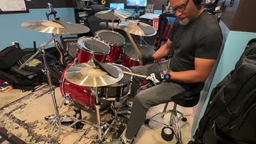 Drum cover - Almost Doesn’t Count (Brandy live cover by Amber Bullock)