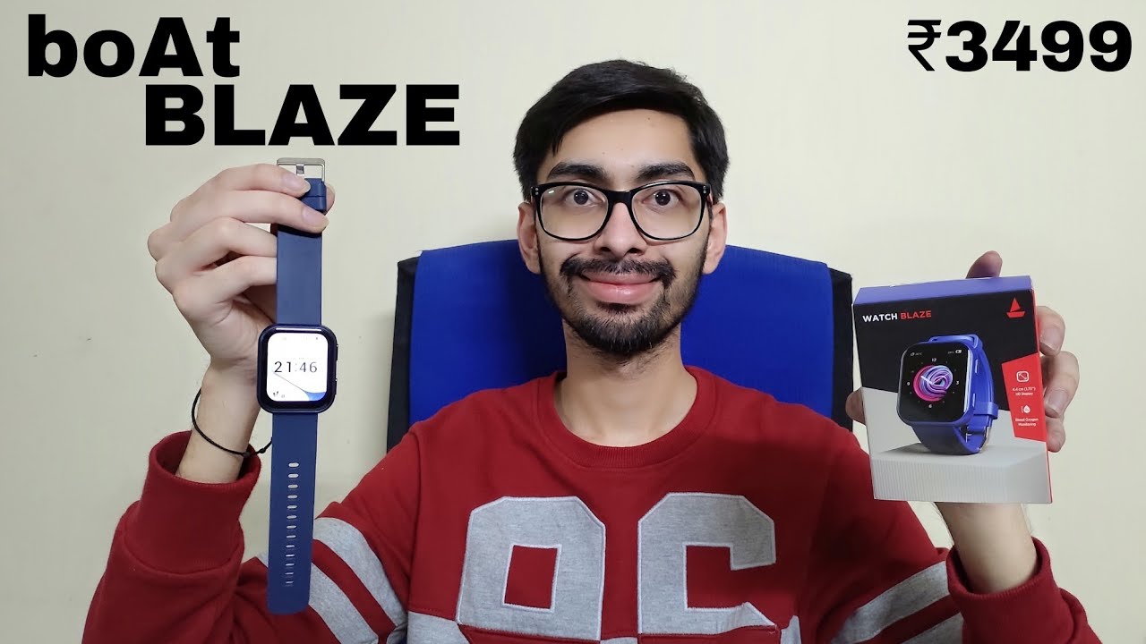 boAt Watch BLAZE unboxing & Review Best SmartWatch under 3500 rs