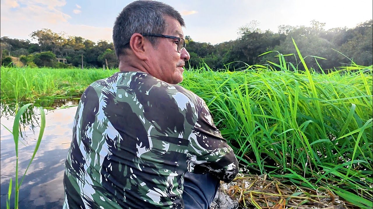 Pescaria de pacus no Amazonas e abraços para inscritos 