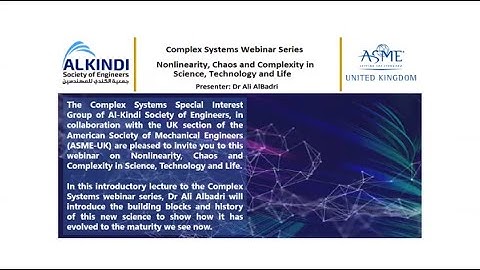 Complex Systems: Nonlinearity, Chaos and Complexity in Science, Technology and Life