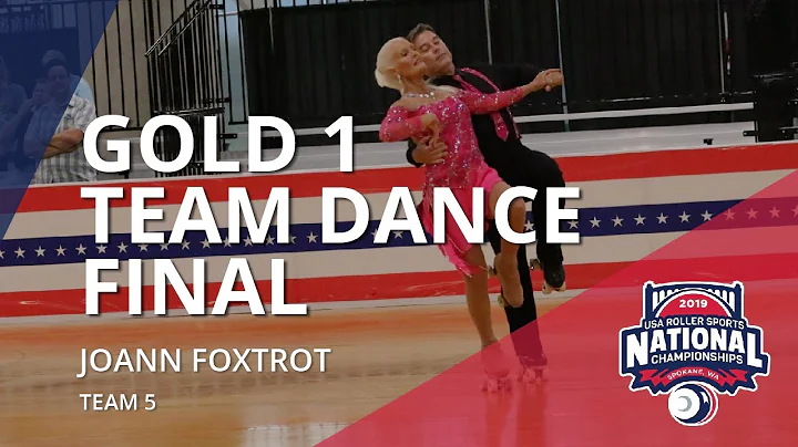 Gold 1 Team Dance Final | Joann Foxtrot (92) | Team 5