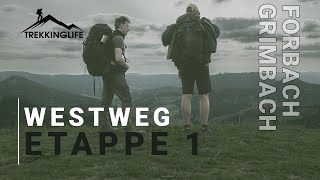 Westweg - Trekking im Schwarzwald | Forbach - Camp Grimbach (Etappe 1)