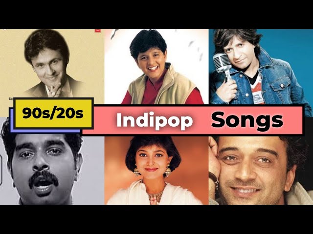 90S Hindi Pop Songs That You May Have Forgotten - Youtube
