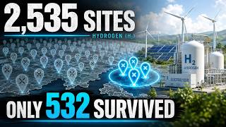2,535 Hydrogen Sites Entered  Only 532 Survived