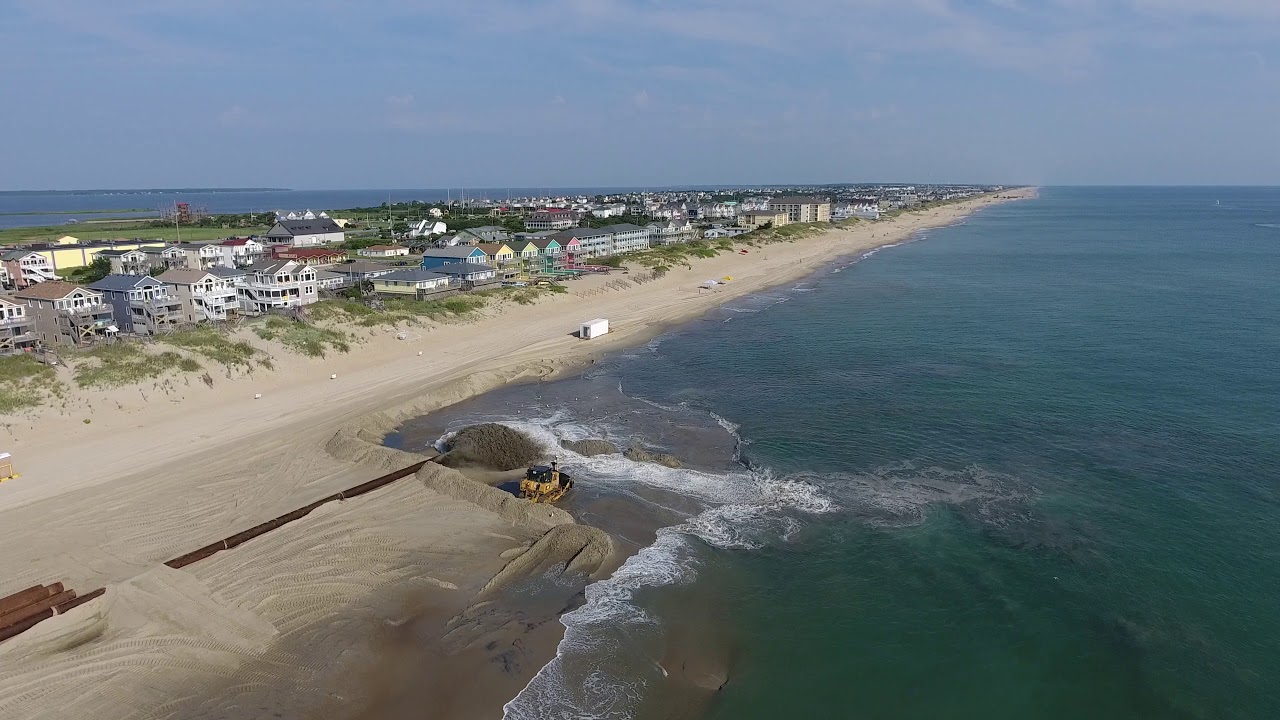 Nags Head Beach Nourishment July 16, 2019 YouTube