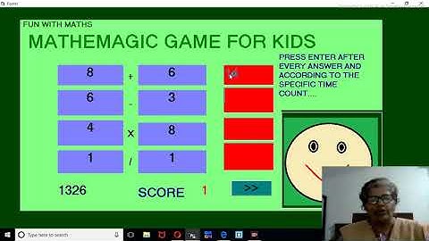 vb6 mathematics quiz