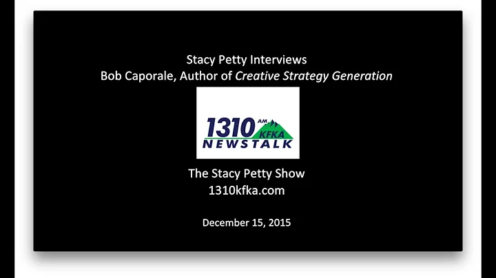 Stacy Petty Show w/ Guest Bob Caporale (Guest)