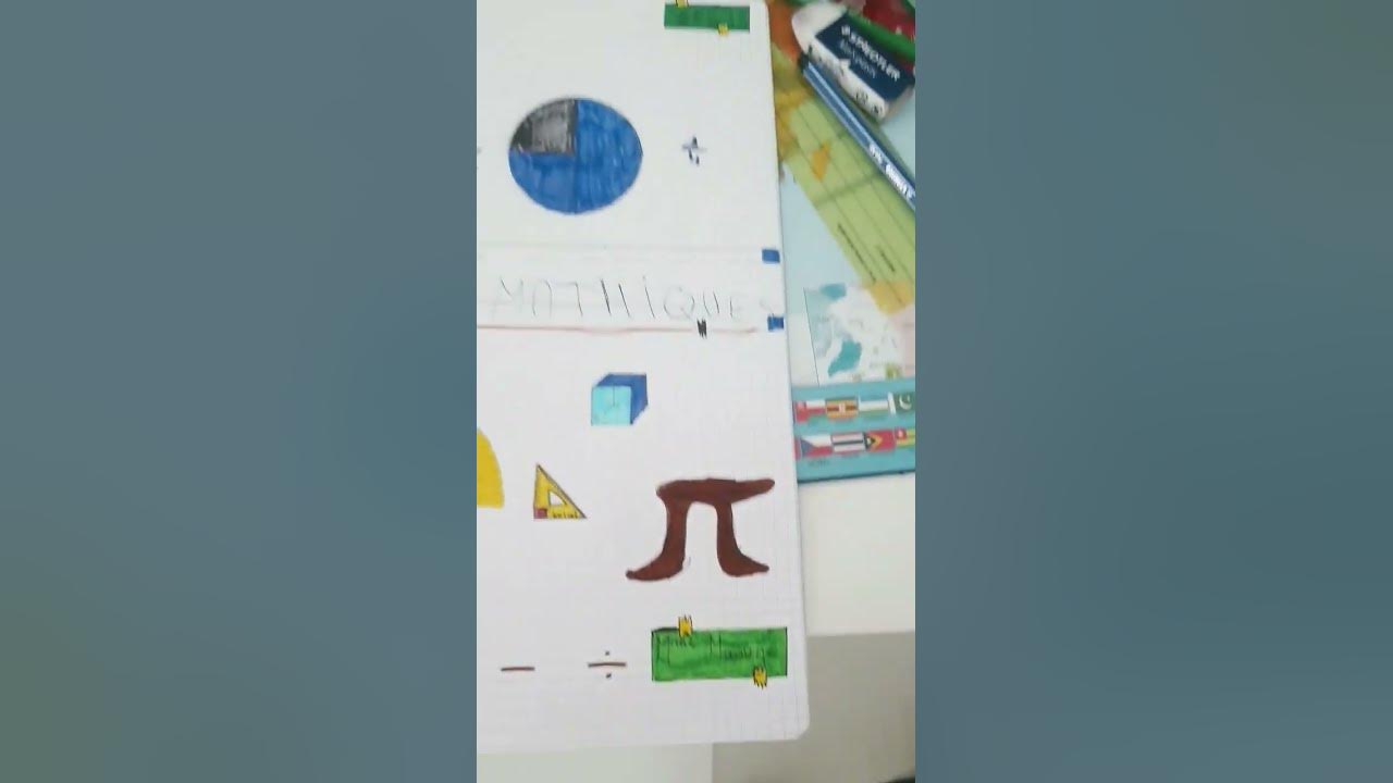 Page De Garde De Maths Facile Idée page de garde de maths #pourtoi - YouTube