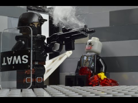 LEGO SWAT lego swat guy vs zombies part1