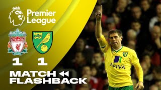 Holt Rescues Point At Anfield Match Flashback Liverpool 1-1 Norwich City