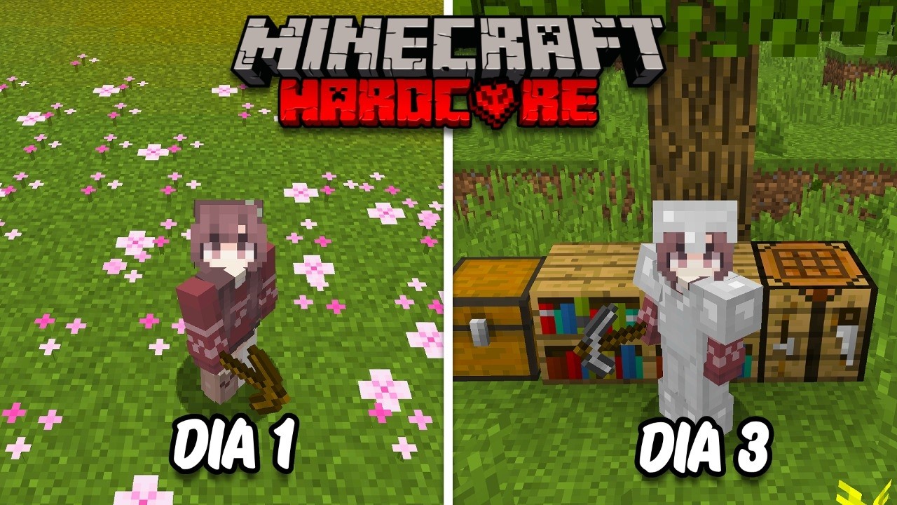 Minecraft Hardcore ASMR ♡