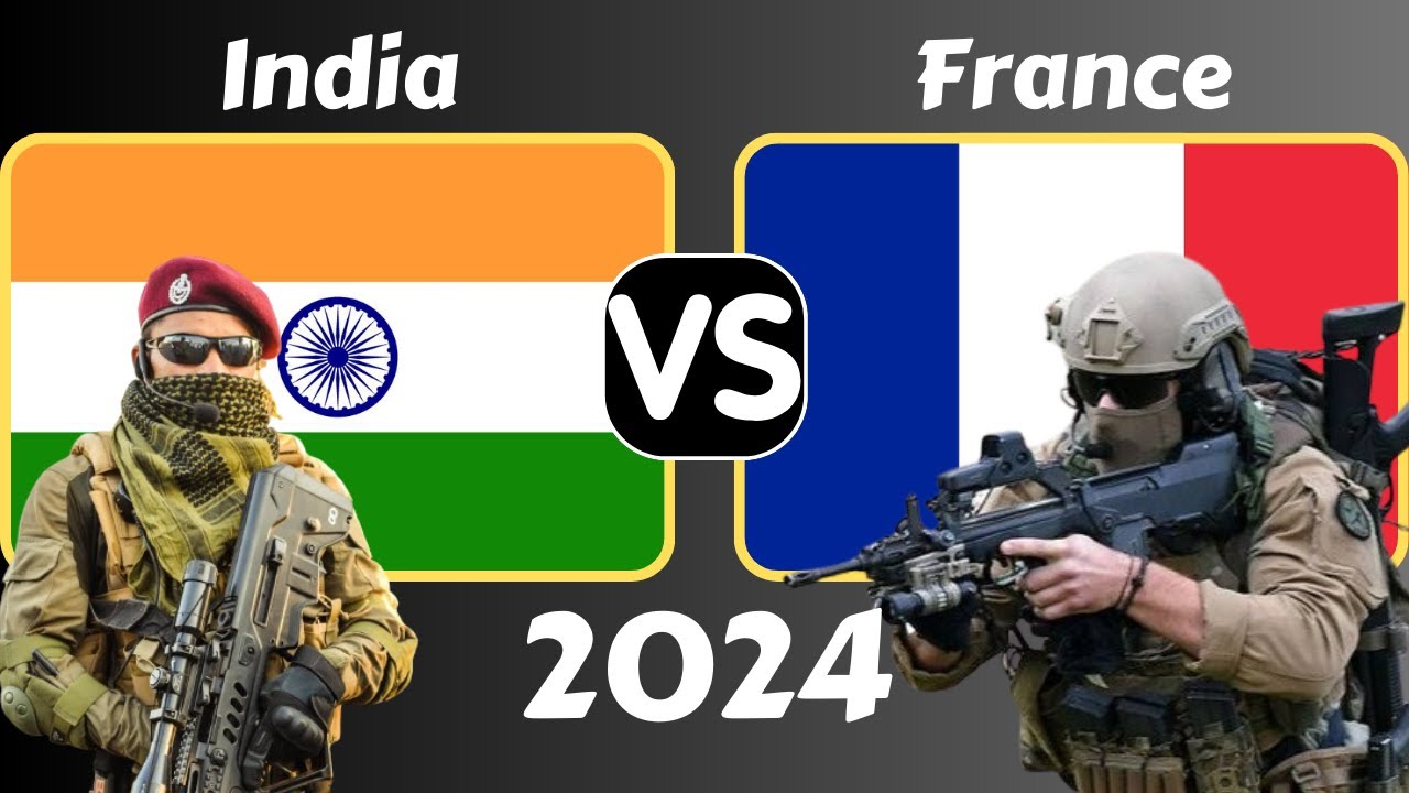 India vs France Military Power Comparison 2024 | France vs India Military Power 2024