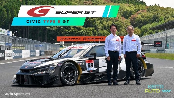 The Honda Civic Type R Super GT Race Car Looks Completely Nuts