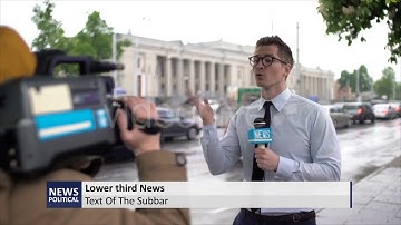 Royalty Free | After Effects Template News Broadcast Packages