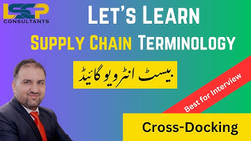 Cross Docking| Supply Chain Terms Interview tips| Supply Chain| Cross-docking |Waqas Ali LSCP