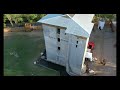 Vido arienne avec le drone mavic 3 de la tour de moricq en vende