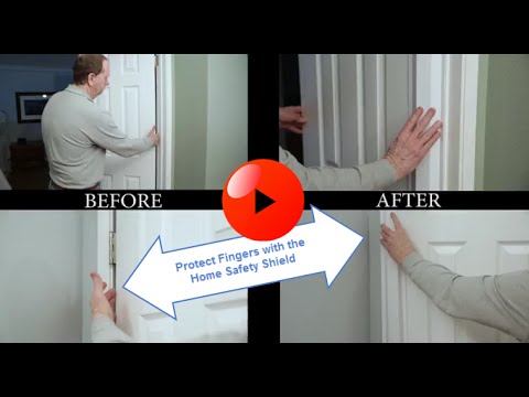 Pinch-Not Home Safety Shield Installation (for 90-Degree Door)