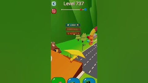 3D shape-shifting#runing#car game level=737#shorts #video