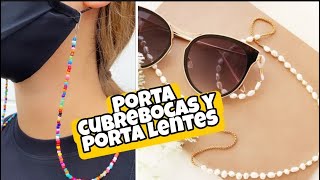 diy-porta cubrebocas y porta lentes de moda