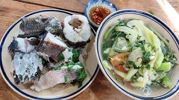 Cắm câu cá lóc . BÚN CANH CHUA CÁ LÓC ĐỒNG - Bin Đen & Family # 219