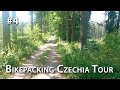 110 км на велосипеде за день. Solo bikepacking Czechia tour #4