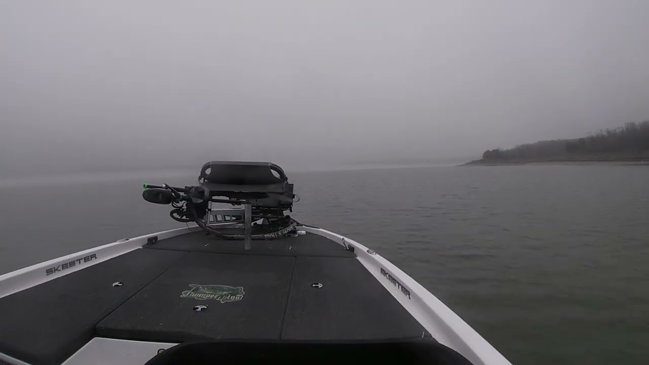 Boat Ride in the Fog. Mark Twain Lake