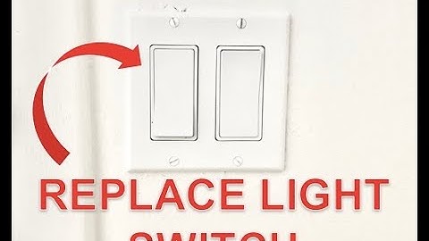 Replace Toggle Switch with Modern Rocker | Swap Light Switch | 