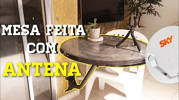 O que fazer com uma antena velha?