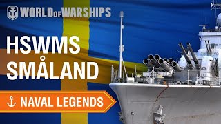  Naval Legends Marathon:  HSwMS Småland |  Now in 6 languages!