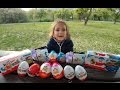 Parkta sürpriz bulmaca kinder joy kinder şirinler Ülker smart ozmo miniş