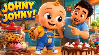 Johny Johny Yes Papa 🍪 Funny Treats Song With Bilblo Kids Songs