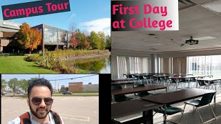 First day of Offline College| Conestoga College Campus tour| #conestogacollege #studentlife #canada