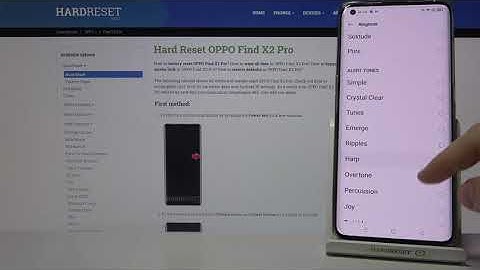 Reminder Alert Tones on OPPO Find X2 Pro – Find Alert Tones