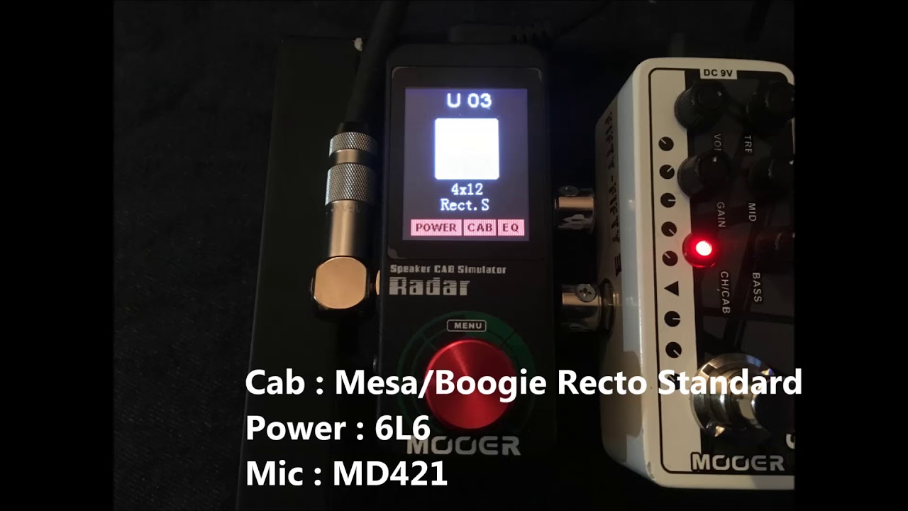 Mooer Radar Test - Metal