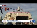 FOX 8 NEWS Cleveland Kenny Tours USS Cleveland