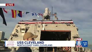 FOX 8 NEWS Cleveland Kenny Tours USS Cleveland