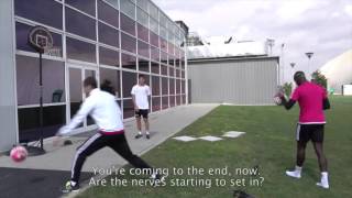 Juventus Shot Challenge  Allegri vs Pogba, basketball edition