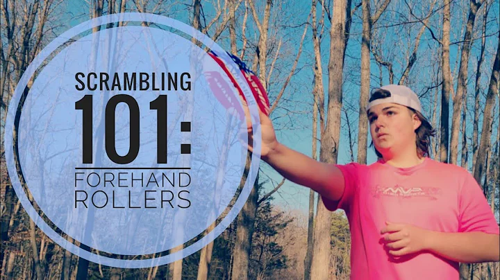 How To Throw Forehand Rollers In Disc Golf! - Alex Ferguson Disc Golf