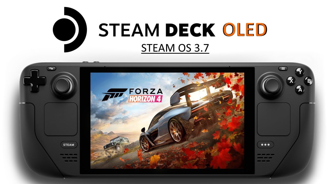 Forza Horizon 4 Steam Deck OLED Performance | Steam OS 3.7 Forza 4 Gameplay Settings