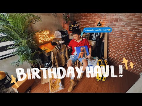 24th Birthday Haul! 🎂🎁: My Dream Bags, New Camera, More Clothes | Cedrix Eligio