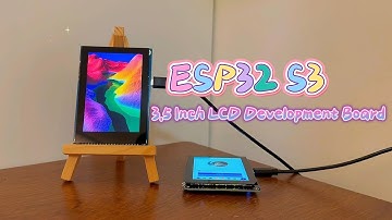 3.5 Inch 320*480 Capacitive Touch Screen with ESP32 Development Board #esp32 #arduino #lvgl